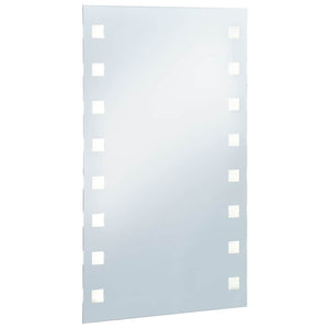 Καθρέφτης Μπάνιου Τοίχου με LED 60 x 100 εκ. - PAKOBAZAAR