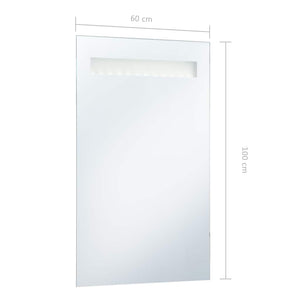 Καθρέφτης Μπάνιου Τοίχου με LED 60 x 100 εκ. - PAKOBAZAAR