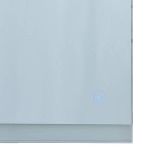 Καθρέφτης Μπάνιου LED με Αισθητήρα Αφής 60 x 50 εκ.