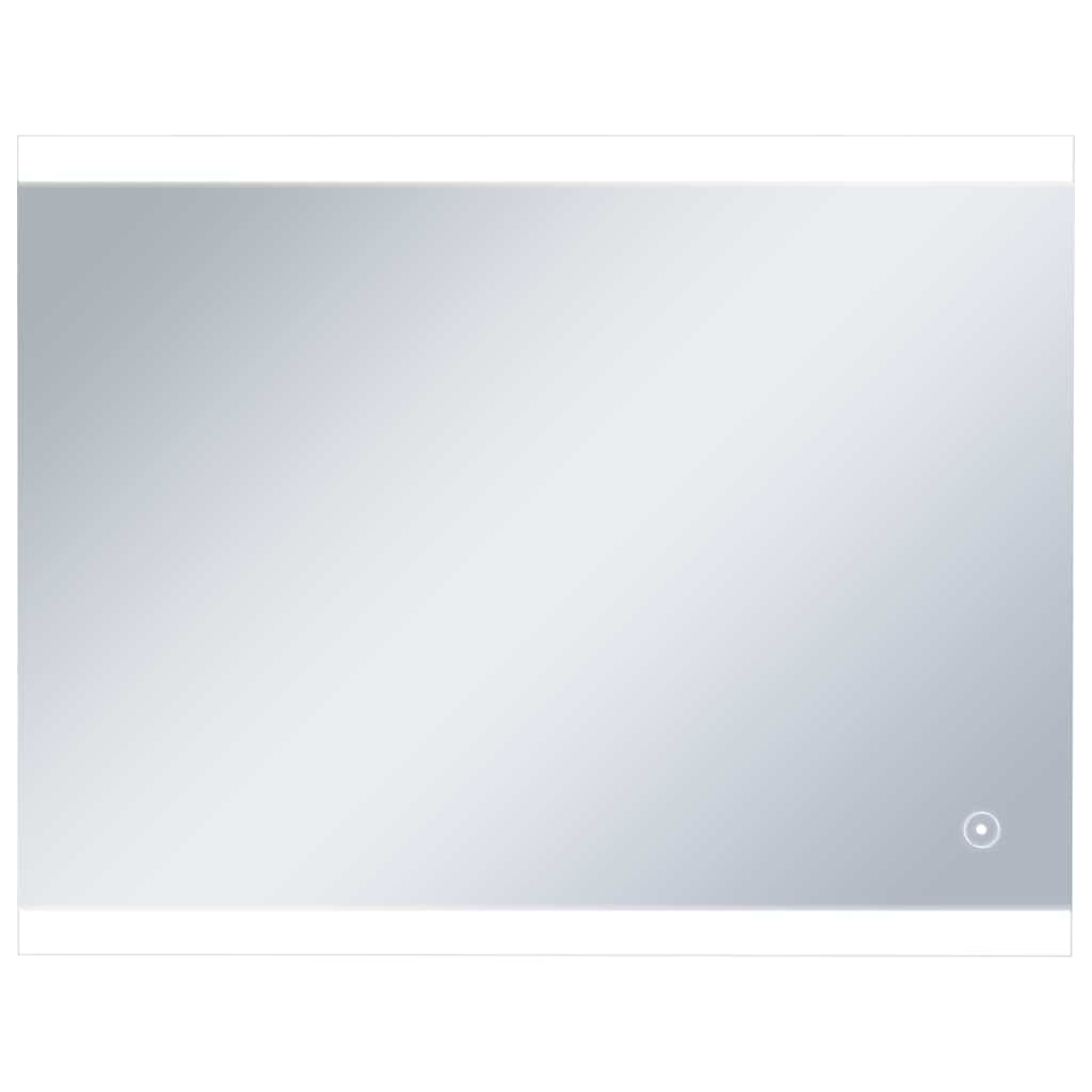 Καθρέφτης Μπάνιου Τοίχου με LED/Αισθητήρα Κίνησης 80 x 60 εκ. - PAKOBAZAAR