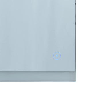 Καθρέφτης Μπάνιου Τοίχου με LED/Αισθητήρα Κίνησης 80 x 60 εκ. - PAKOBAZAAR