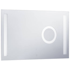 Καθρέφτης Μπάνιου Τοίχου με LED/Αισθητήρα Κίνησης 100 x 60 εκ. - PAKOBAZAAR