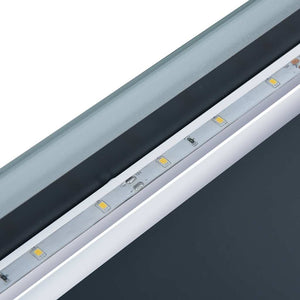 Καθρέφτης Μπάνιου Τοίχου με LED/Αισθητήρα Κίνησης 100 x 60 εκ. - PAKOBAZAAR