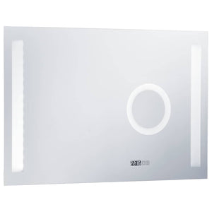 Καθρέφτης Μπάνιου Τοίχου με LED/Αισθητήρα Κίνησης 100 x 60 εκ. - PAKOBAZAAR