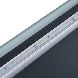 Καθρέφτης Μπάνιου Τοίχου με LED/Αισθητήρα Κίνησης 100 x 60 εκ. - PAKOBAZAAR