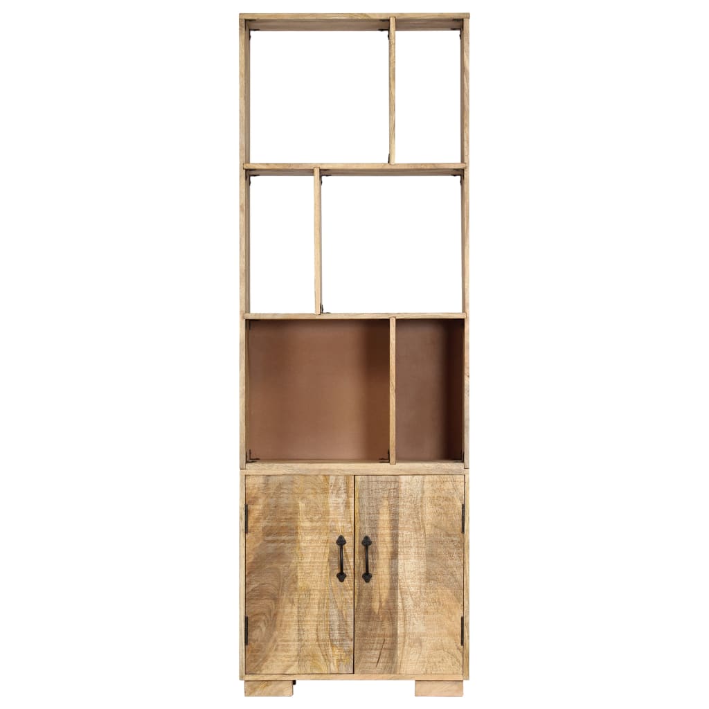 Βιβλιοθήκη 60 x 35 x 180 εκ. από Μασίφ Ξύλο Μάνγκο - PAKOBAZAAR