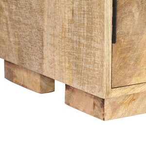 Βιβλιοθήκη 60 x 35 x 180 εκ. από Μασίφ Ξύλο Μάνγκο - PAKOBAZAAR