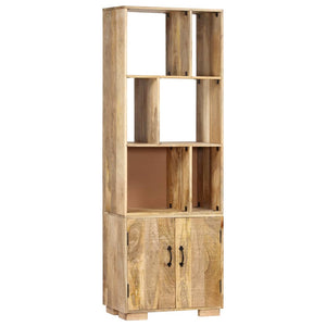 Βιβλιοθήκη 60 x 35 x 180 εκ. από Μασίφ Ξύλο Μάνγκο - PAKOBAZAAR