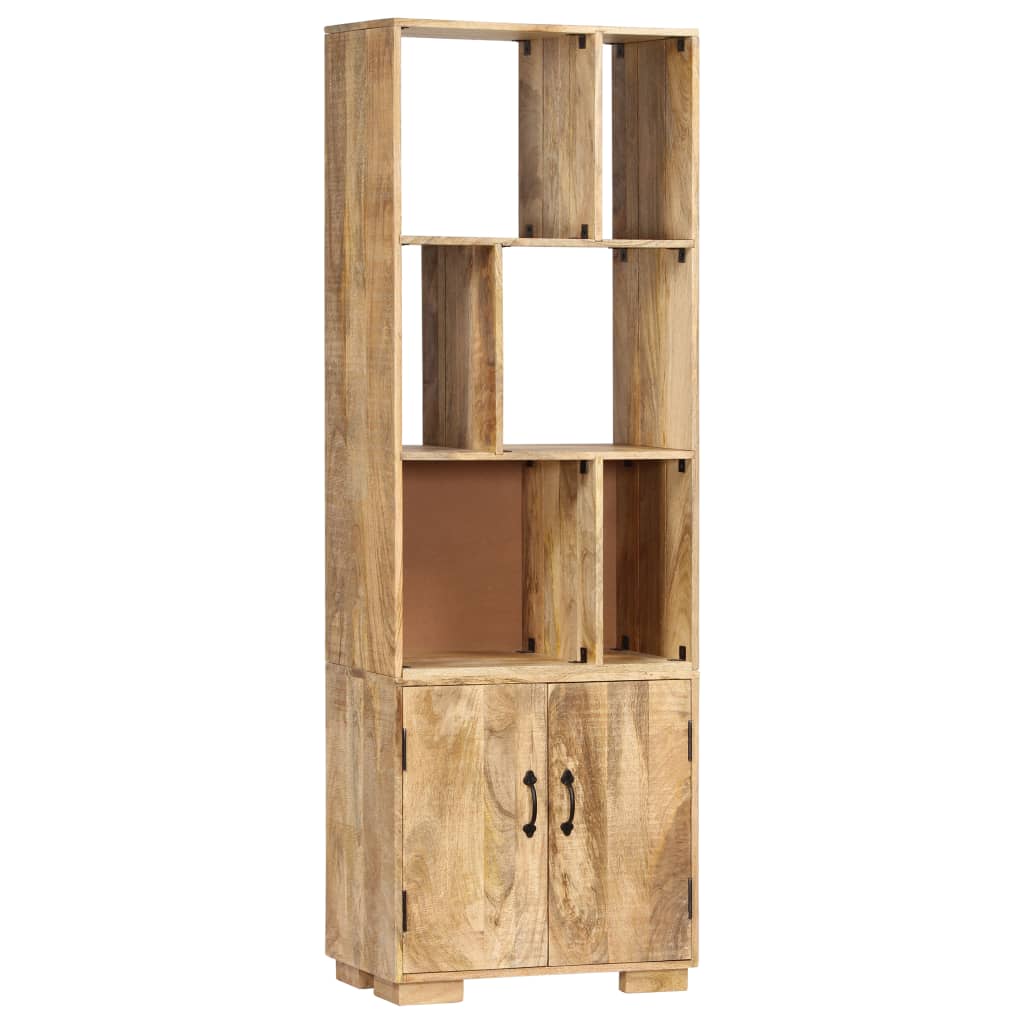 Βιβλιοθήκη 60 x 35 x 180 εκ. από Μασίφ Ξύλο Μάνγκο - PAKOBAZAAR