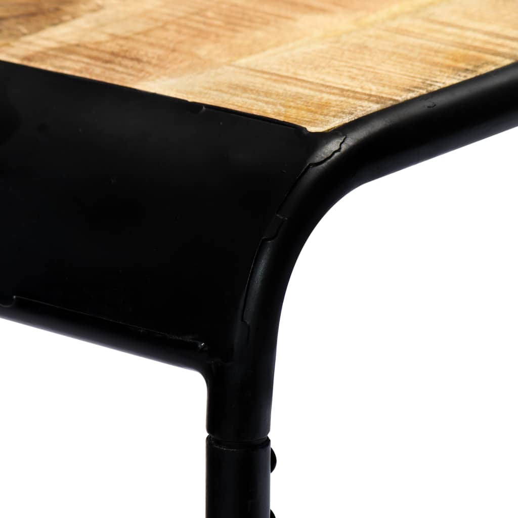 Τραπέζι Κονσόλα 140x35x76 εκ. από Μασίφ Ακατέργαστο Ξύλο Μάνγκο - PAKOBAZAAR