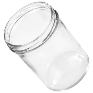 Βάζα Μαρμελάδας 96 τεμ. 400 ml Γυάλινα με Πράσινα/Λευκά Καπάκια