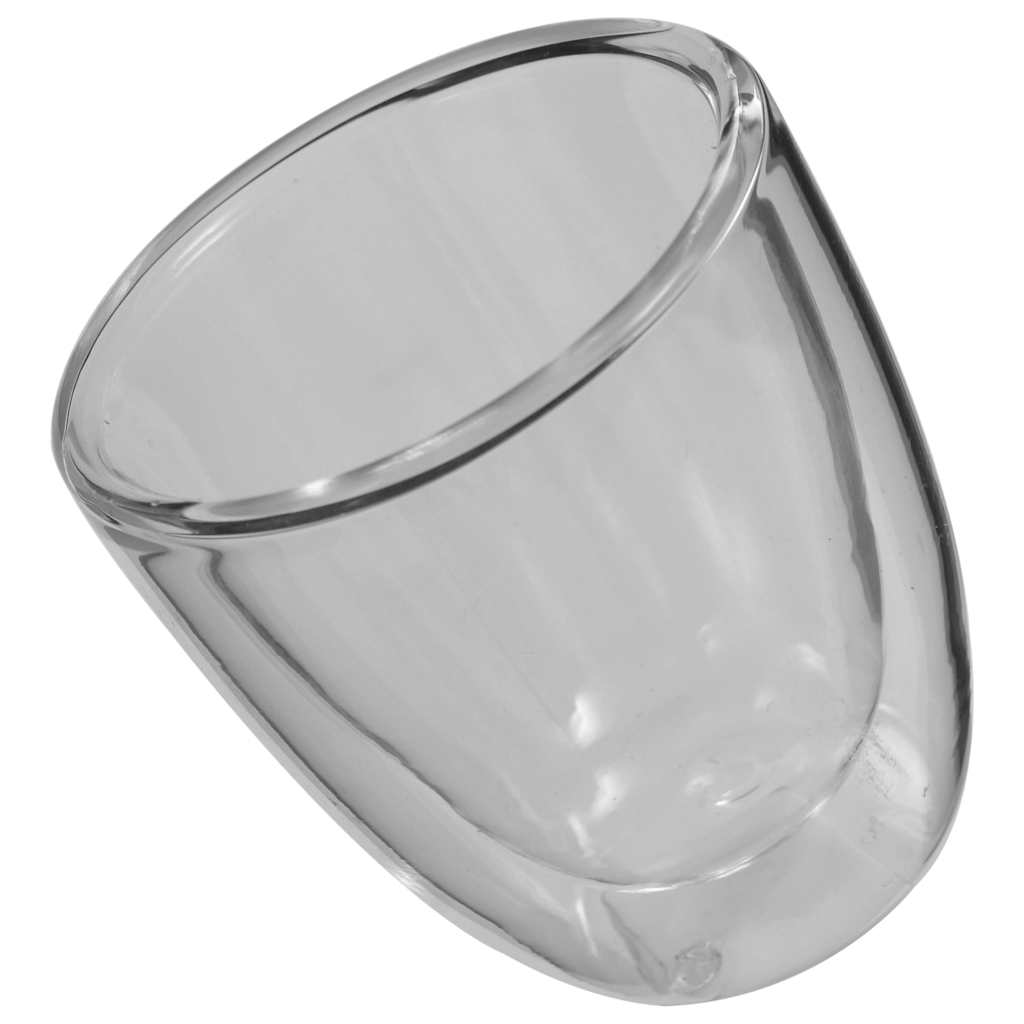 Ποτήρια Καφέ Espresso Ισοθερμικά Διπλότοιχα 12 τεμ. 80 ml