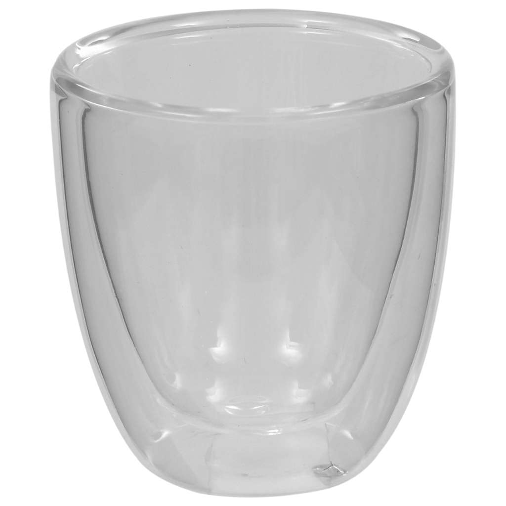 Ποτήρια Καφέ Espresso Ισοθερμικά Διπλότοιχα 12 τεμ. 80 ml