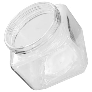 Βάζα Αποθήκευσης 6 τεμ. 800 ml με Ασημί Καπάκι