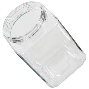 Βάζα Αποθήκευσης 6 τεμ. 1700 ml με Ασημί Καπάκι