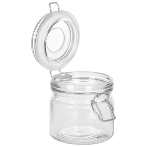 Βάζα Αποθήκευσης 6 τεμ. 500 ml με Καπάκι Κλιπ