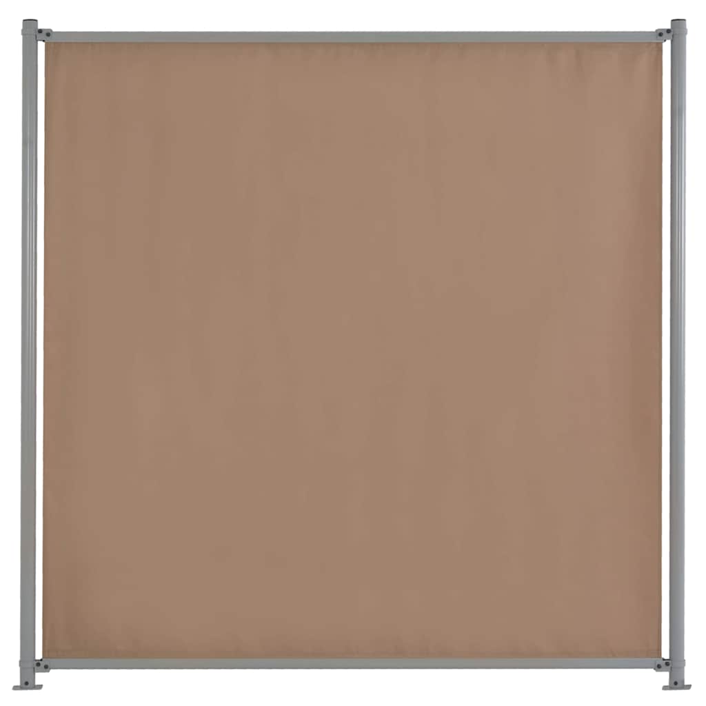 Πάνελ Περίφραξης 4 τεμ. Χρώμα Taupe 720 x 180 εκ. Υφασμάτινα