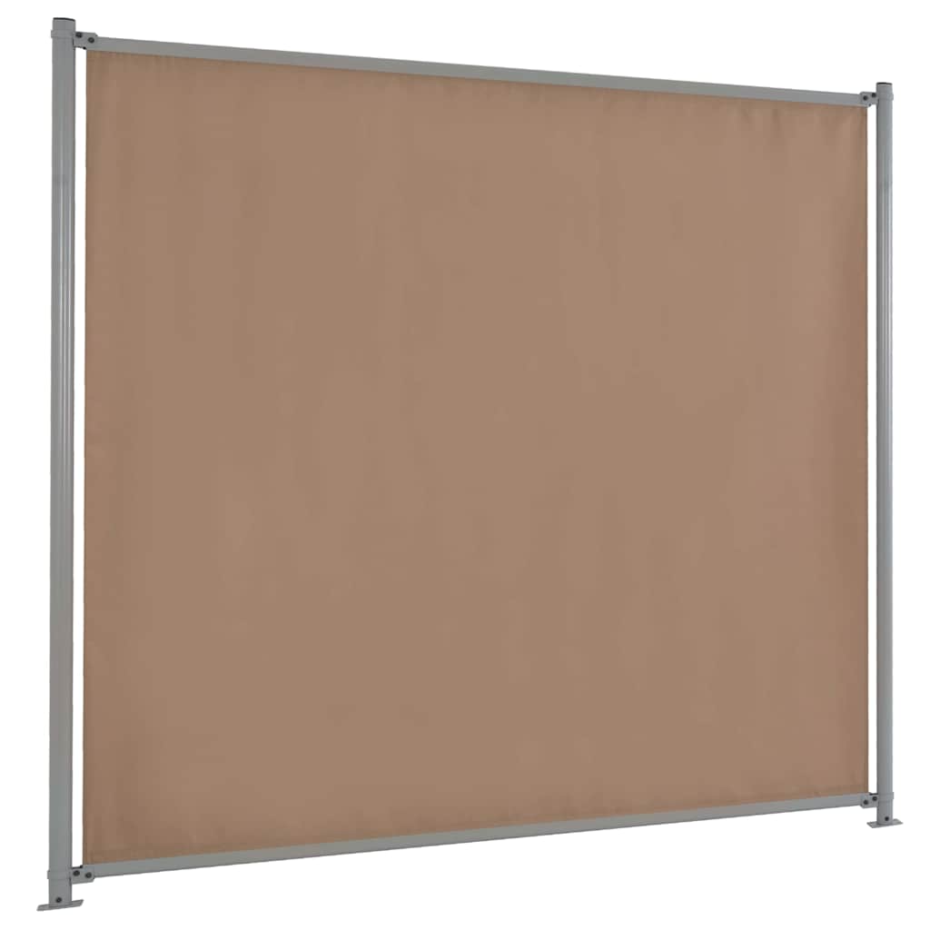 Πάνελ Περίφραξης 4 τεμ. Χρώμα Taupe 720 x 180 εκ. Υφασμάτινα