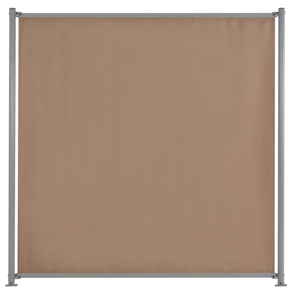 Πάνελ Περίφραξης 5 τεμ. Χρώμα Taupe 900 x 180 εκ. Υφασμάτινα