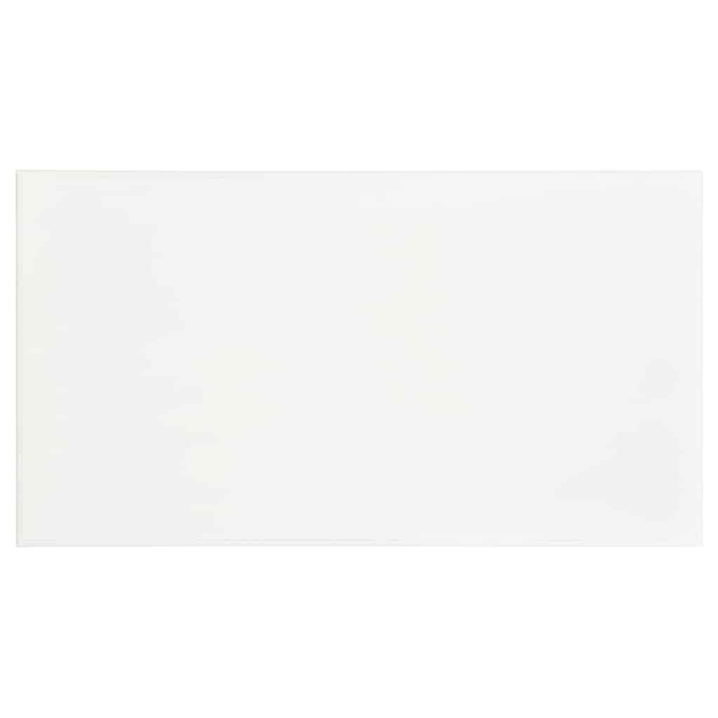 Τραπεζάκι Σαλονιού Λευκό 110 x 60 x 40 εκ. από MDF
