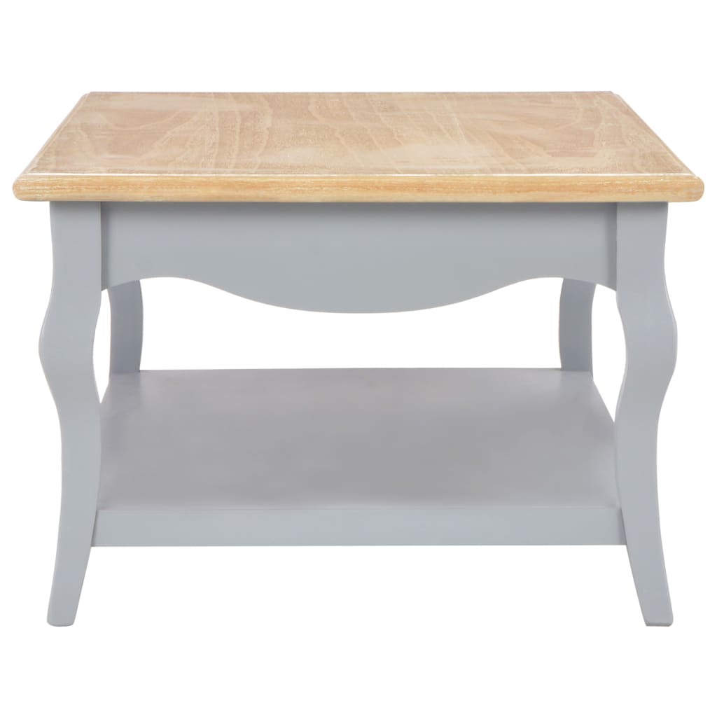 Τραπεζάκι Σαλονιού Γκρι 110 x 60 x 40 εκ. από MDF - Pakobazaar