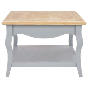 Τραπεζάκι Σαλονιού Γκρι 110 x 60 x 40 εκ. από MDF - Pakobazaar