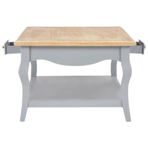 Τραπεζάκι Σαλονιού Γκρι 110 x 60 x 40 εκ. από MDF - Pakobazaar