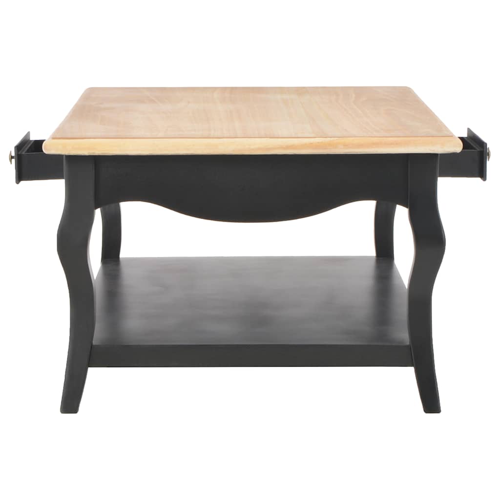 Τραπεζάκι Σαλονιού Μαύρο 110 x 60 x 40 εκ. από MDF