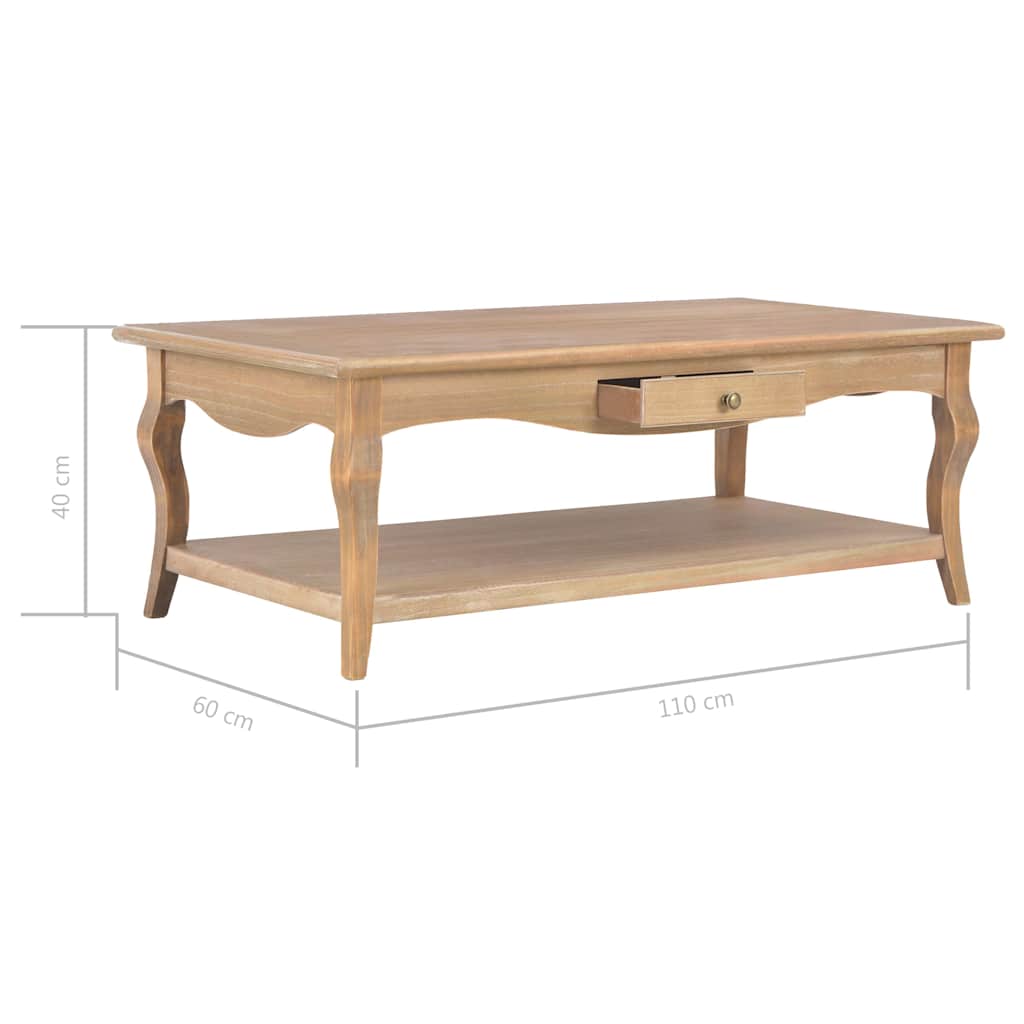 Τραπεζάκι Σαλονιού 110 x 60 x 40 εκ. από MDF