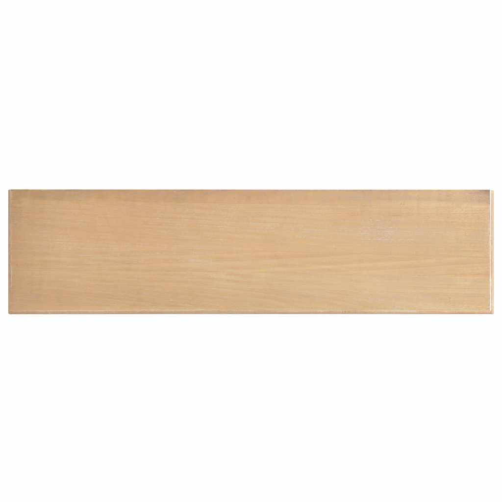 Τραπέζι Κονσόλα Γκρι 120 x 30 x 76 εκ. από MDF