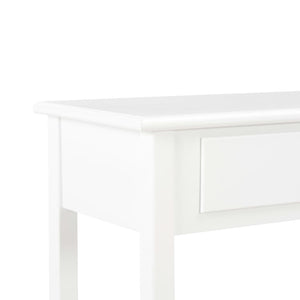 Κονσόλα Λευκή 110 x 35 x 80 εκ. από MDF - PAKOBAZAAR