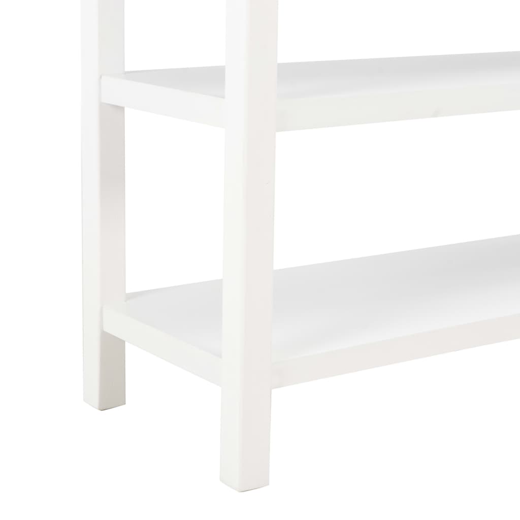 Κονσόλα Λευκή 110 x 35 x 80 εκ. από MDF - PAKOBAZAAR