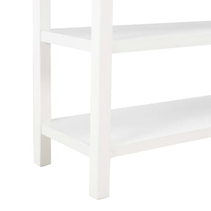 Κονσόλα Λευκή 110 x 35 x 80 εκ. από MDF - PAKOBAZAAR