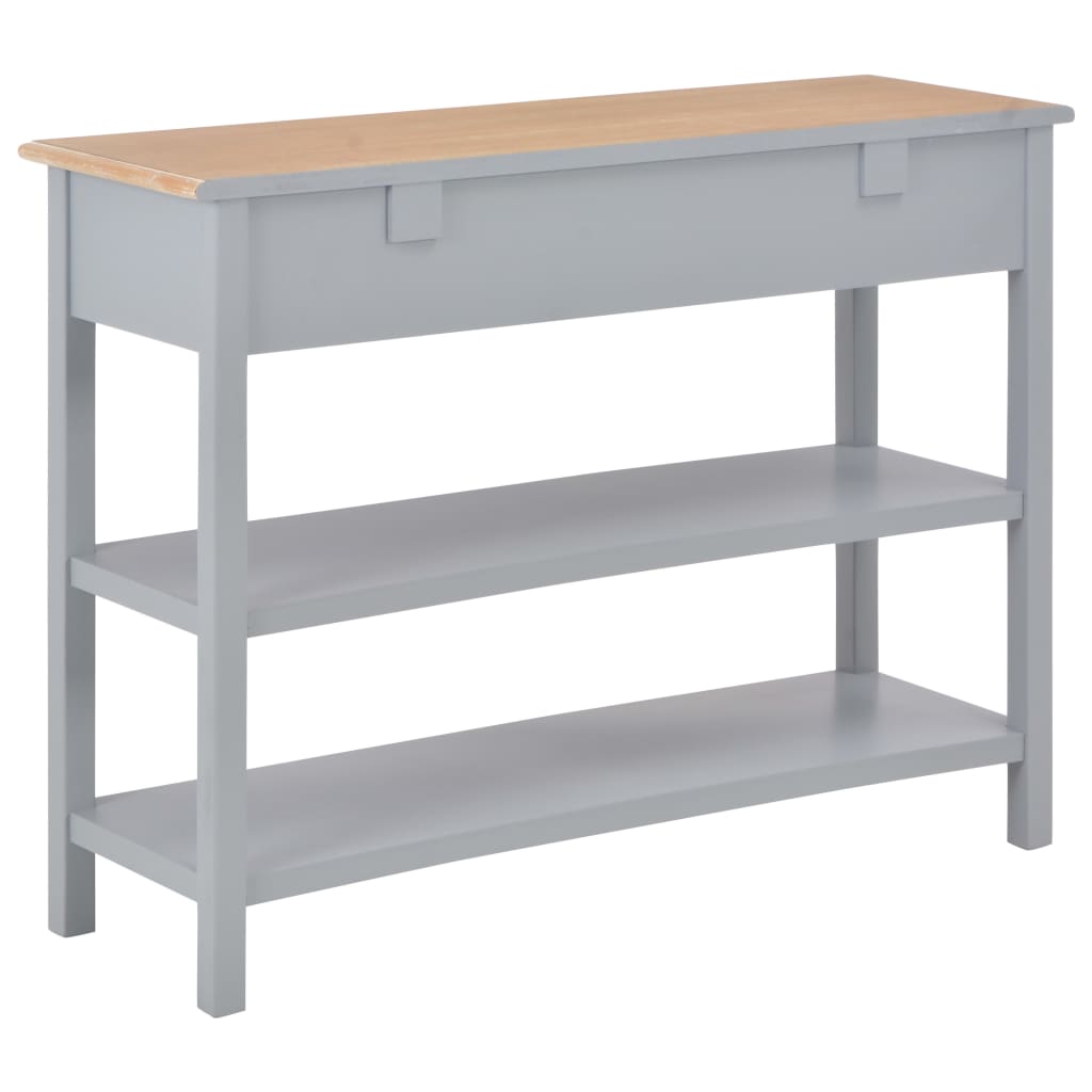 Κονσόλα Γκρι 110 x 35 x 80 εκ. από MDF - Pakobazaar