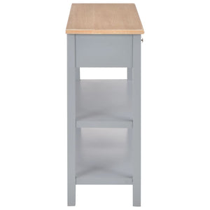 Κονσόλα Γκρι 110 x 35 x 80 εκ. από MDF - Pakobazaar