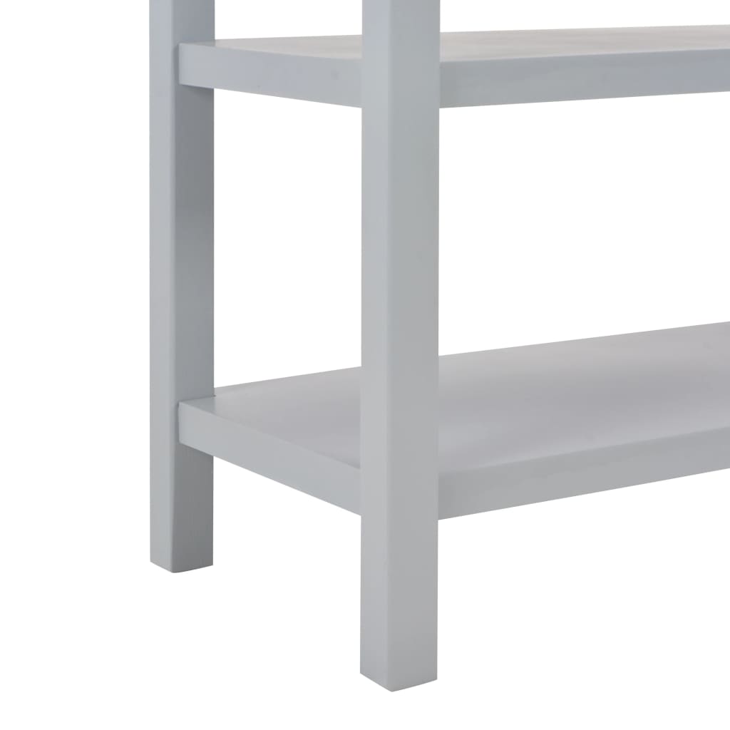 Κονσόλα Γκρι 110 x 35 x 80 εκ. από MDF - Pakobazaar