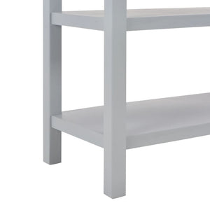 Κονσόλα Γκρι 110 x 35 x 80 εκ. από MDF - Pakobazaar