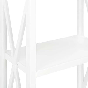 Βιβλιοθήκη με 1 Συρτάρι Λευκή 60 x 30 x 170 εκ. από MDF