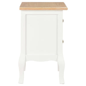 Κομοδίνο Λευκό 35 x 30 x 49 εκ. από MDF - Pakobazaar