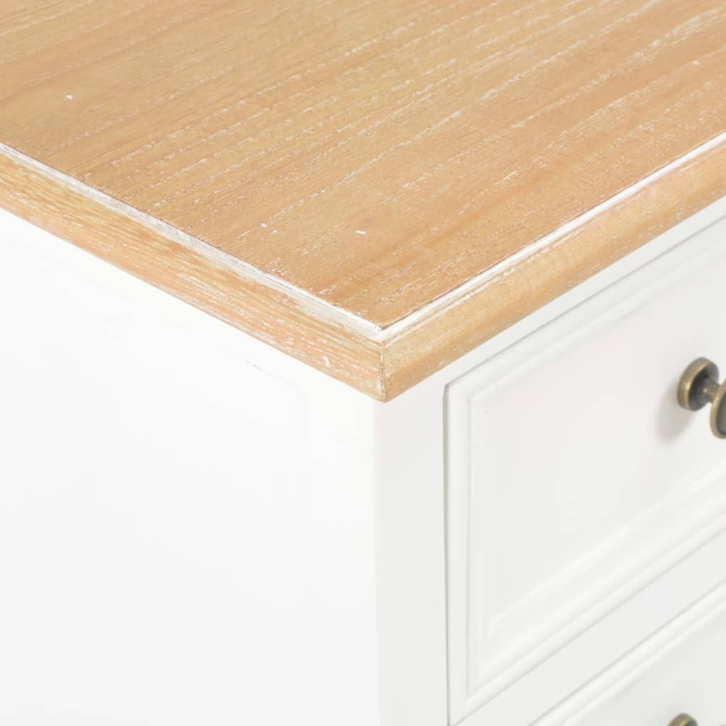 Κομοδίνο Λευκό 35 x 30 x 49 εκ. από MDF - Pakobazaar