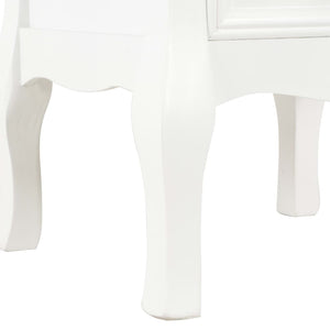 Κομοδίνο Λευκό 35 x 30 x 49 εκ. από MDF - Pakobazaar