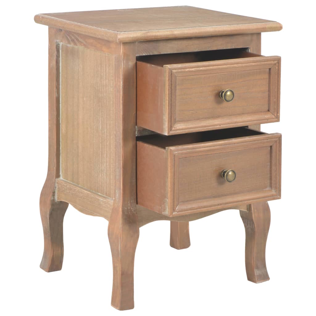 Κομοδίνα 2 τεμ. 35 x 30 x 49 εκ. από MDF