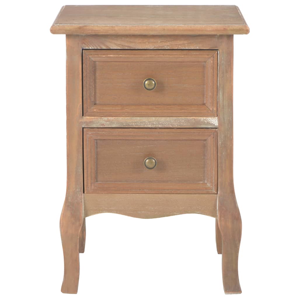 Κομοδίνα 2 τεμ. 35 x 30 x 49 εκ. από MDF