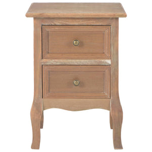 Κομοδίνα 2 τεμ. 35 x 30 x 49 εκ. από MDF