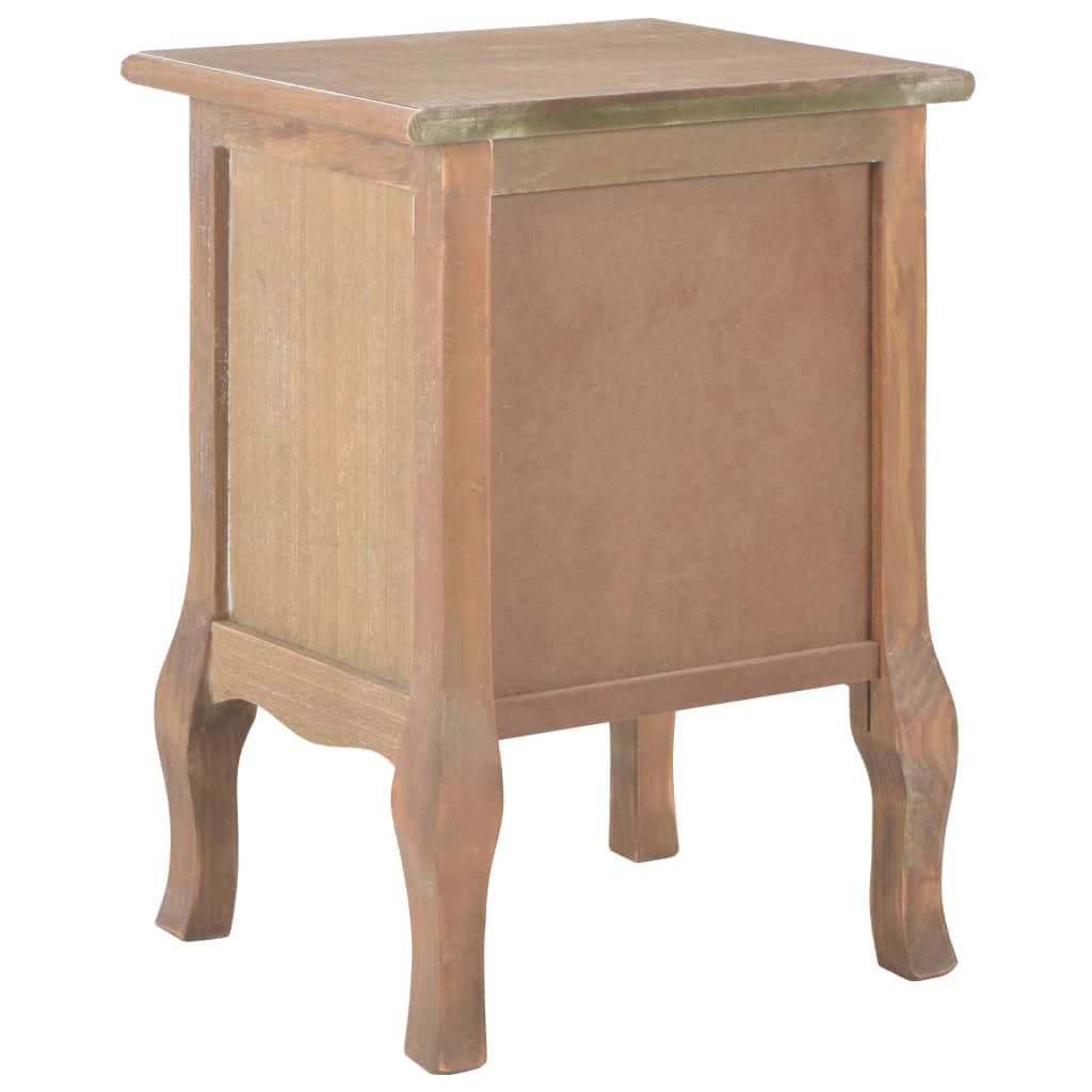 Κομοδίνα 2 τεμ. 35 x 30 x 49 εκ. από MDF