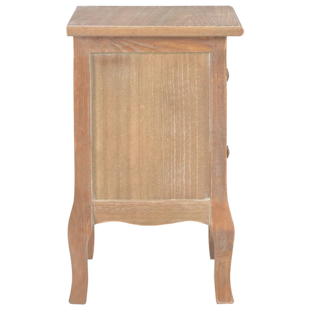 Κομοδίνα 2 τεμ. 35 x 30 x 49 εκ. από MDF