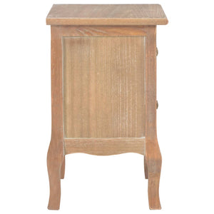 Κομοδίνα 2 τεμ. 35 x 30 x 49 εκ. από MDF