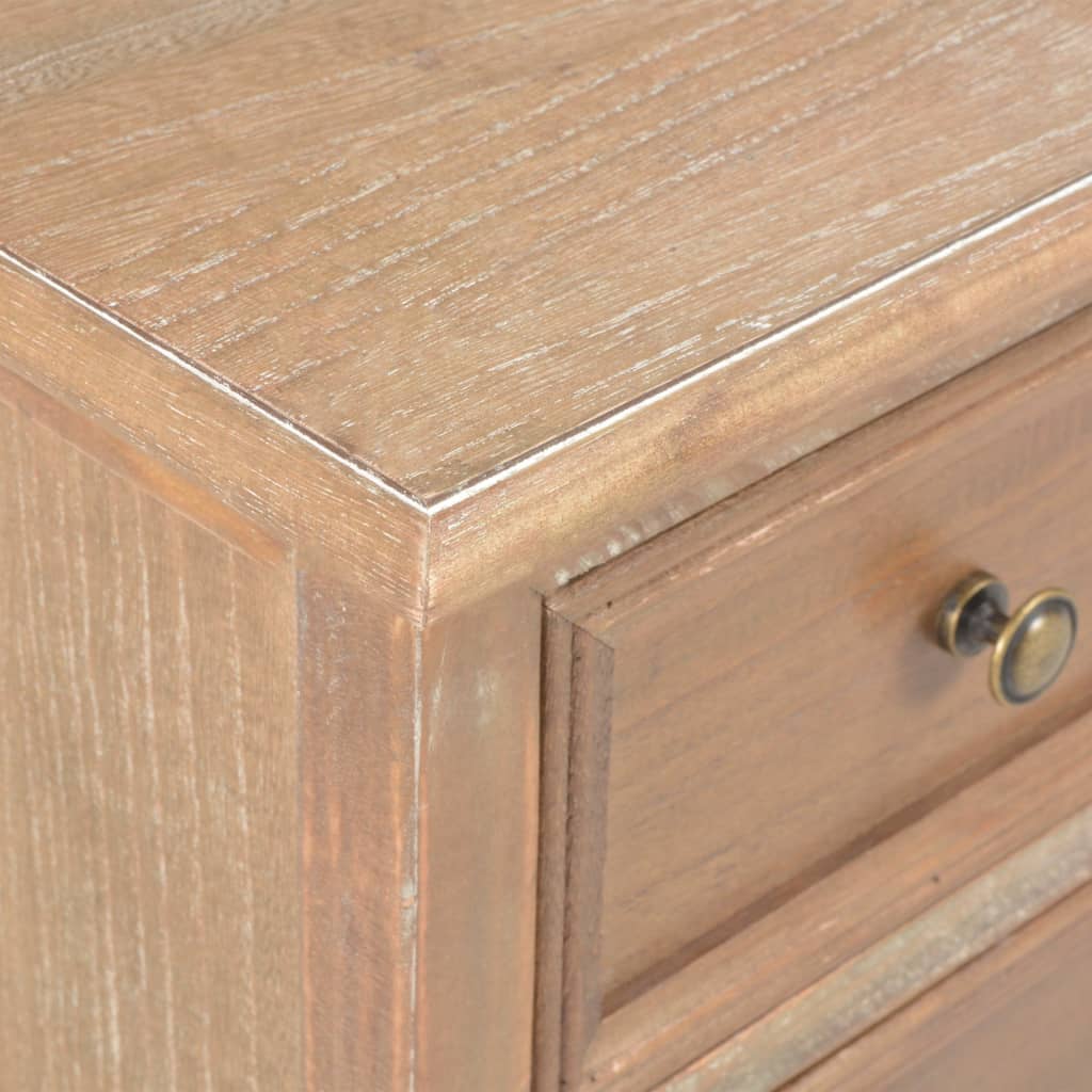Κομοδίνα 2 τεμ. 35 x 30 x 49 εκ. από MDF