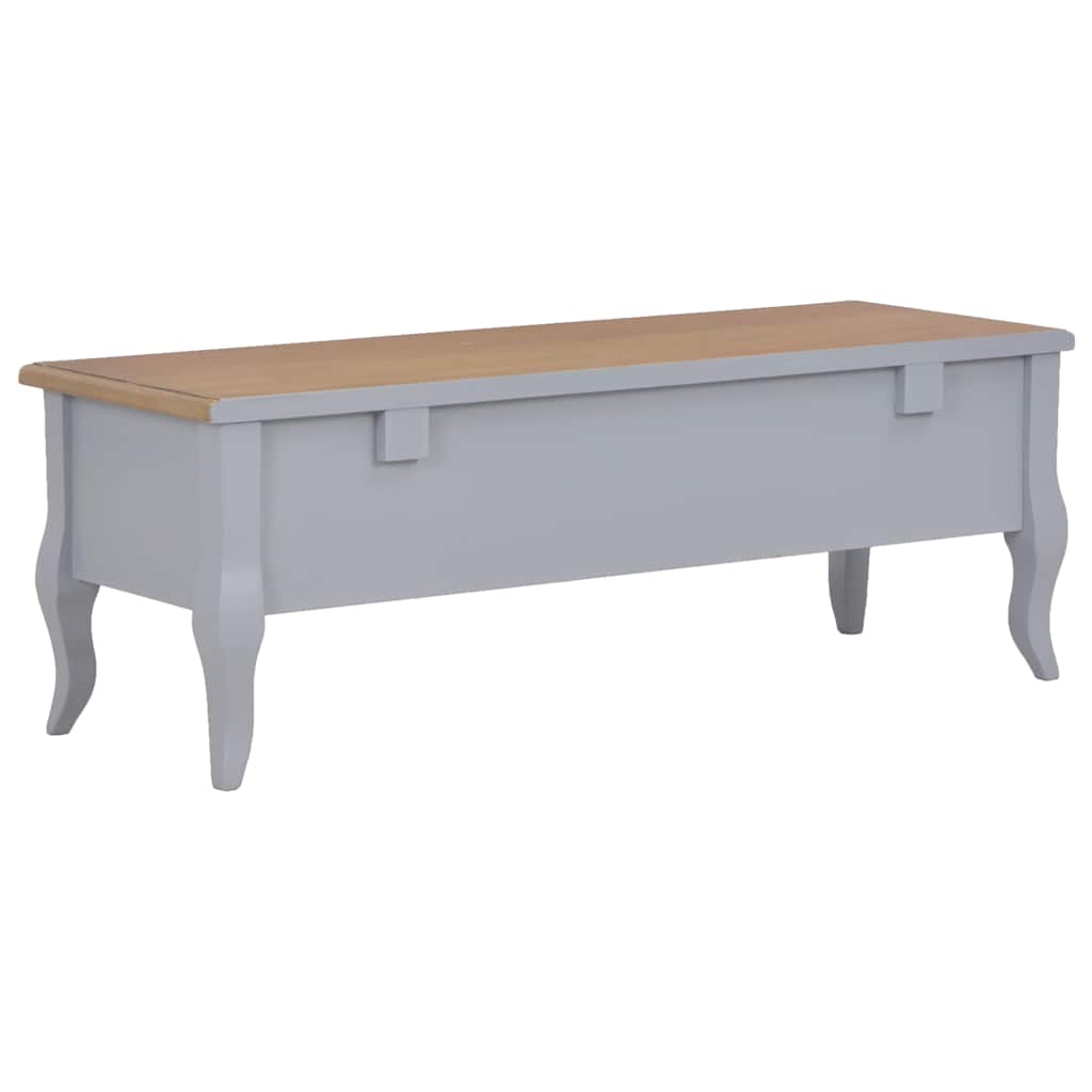 Έπιπλο Τηλεόρασης Γκρι 100 x 35 x 35 εκ. Ξύλινο - PAKOBAZAAR