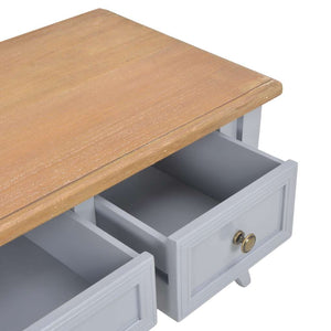 Έπιπλο Τηλεόρασης Γκρι 100 x 35 x 35 εκ. Ξύλινο - PAKOBAZAAR